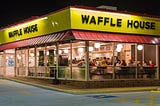 Why is Lana del Rey working in a waffle house?