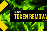 Q4 2023 Token Removal Report