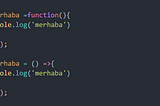 JavaScript ES6+ Özellikleri (arrow ,destructing ,spread)