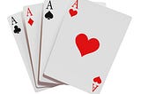 Showing Any Playing Card From a Deck With Elm