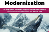 My third book is out: Continuous Modernization