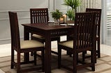Adorn Your Home with the Best 4-Seater Dining Table