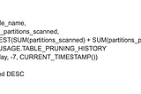 Three new ways to analyze pruning in Snowflake