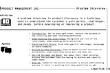 Product Management 101: #30 Problem Interview