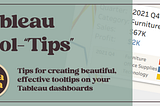 Tableau Tool-“Tips”