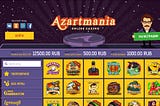 Игровые автоматы в заведении Azartmania