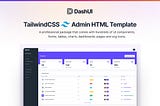 Tailwind CSS Admin Dashboard HTML Template