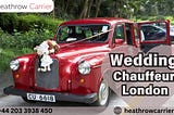 wedding chauffeur London