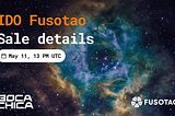 Fusotao IDO. Sale details