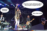 I Wanna Know What Glove Is: Rock Group Foreigner Become Spokesmen for Isotoner