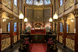 Picture of inside the Middle Street Synagogue