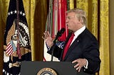 Trump says civilian award is ‘much better’ than Medal of Honor