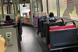 Saying goodbye a beautiful bus ride