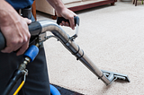 Professional carpet cleaning