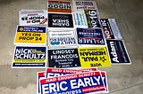 Burbank’s Love Affair with Illegal Political Signs