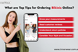 Top tips for ordering bikinis online | Innerwear Australia