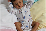 Realistic African American Reborn doll. Granddoll. Artistic. Realistic doll.