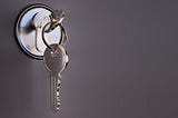 Key in lock