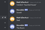 Debugging Moviebot