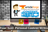 Article Forge Review Content Writer Tool