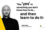 A Coffee Chat with Dan Dixon