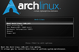 How to install Arch Linux and set up a Graphical Environment (Guide)