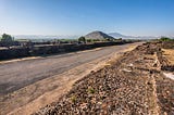 The Avenue of the Dead, Teotihuacan