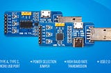 USB-TTL with Three Different USB Connection Options — Plug-and-Play