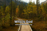 Who is God