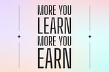 Everyone has earnings, but not everyone has savings.