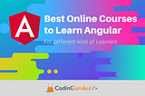 Best Online Courses to learn angular in 2019