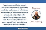 dave rosenberg testimonial