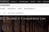 ASCL Studies in Comparative Law