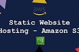 Launch a website on AWS S3 — SysOps View