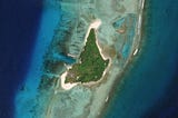 Retired SpaceX Falcon 1 launch site. Omelek Island, Kwajalein Atoll.