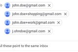 Gmail alias examples