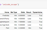 Horse Racing Tipster Bets Prediction using ML Classification algorithms