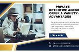 Private Detective Agencies Offer a Variety Of Advantages