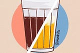 Reflexões de um copo americano