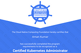 Cracking the CKA(Certified Kubernetes Administrator) Code: My Journey to Kubernetes Administrator…