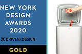 Petal Claims Gold 🥇 at the 2020 New York Design Awards