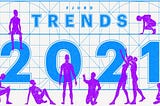 7 Trends of 2021 and Some Blazing Numbers