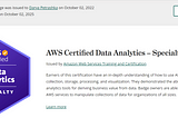 AWS Data Analytics Specialty — your way to success