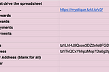 Google sheet for calculating payments on Tezos-Babylon using Baking Bad API