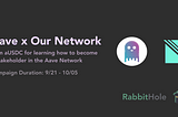 Rabbithole Presents: The Our Network Campaign