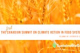Rethinking the future of food through a lens of climate action