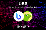 BRD is now listed on CoinGecko