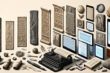 The Evolution of Text Layout: From Ancient Times to Large Language Models