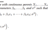 Continuous Variables in Graphical Models