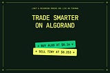 💥 Trigger & Recurring Orders Are LIVE on Tinyman — A Massive Trading Upgrade on Algorand 💥